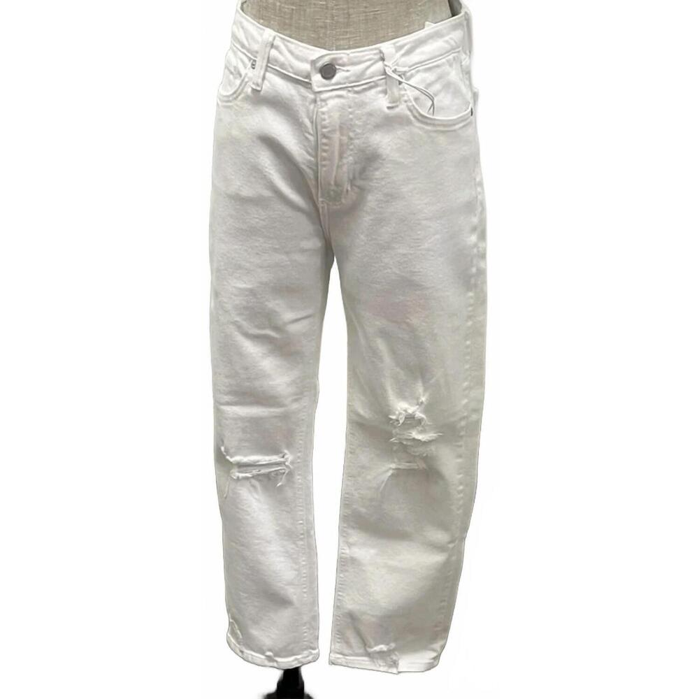 NEW JUST BLACK DENIM women's weekend jeans in white
